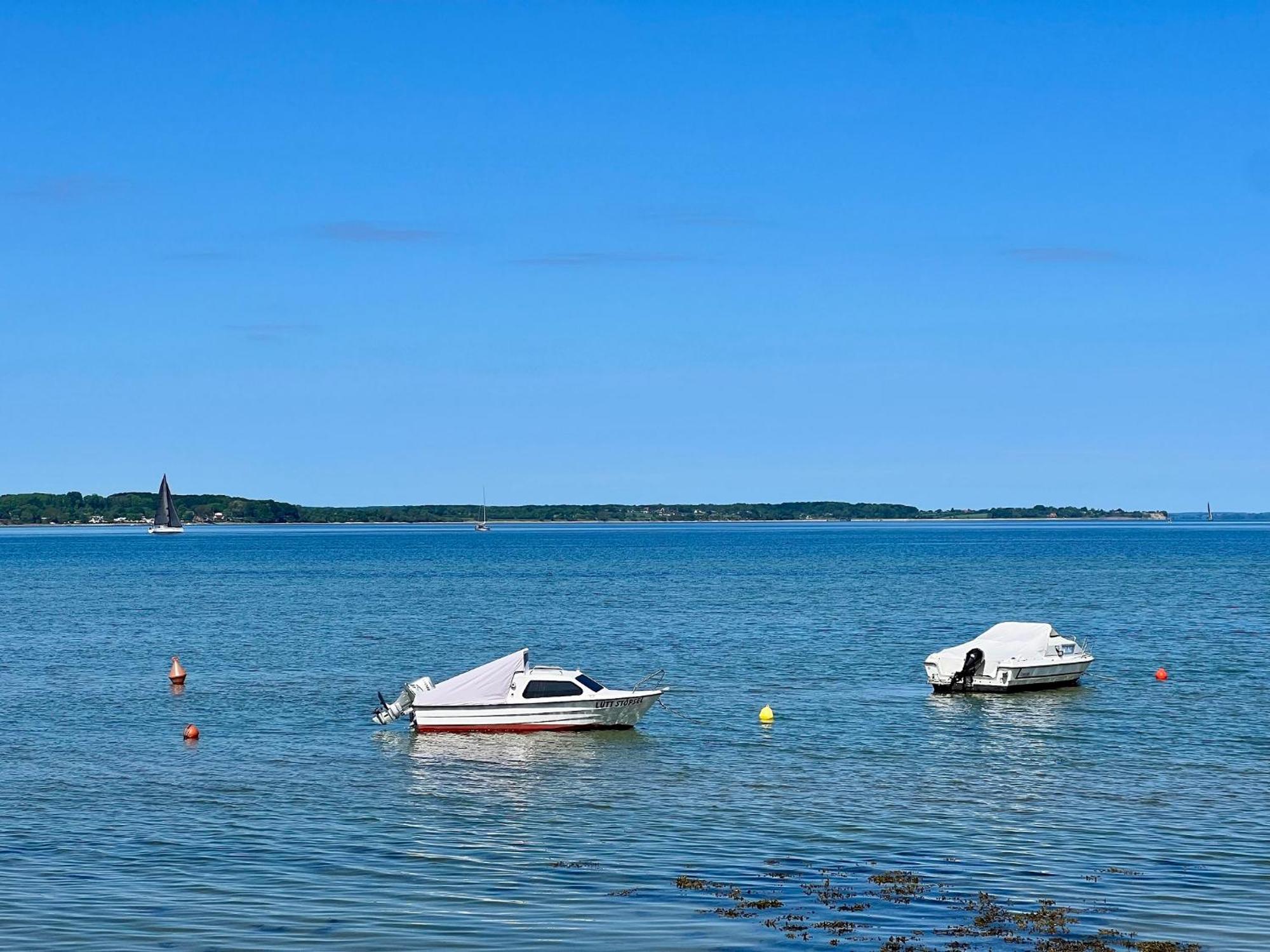 Urlaub Mit Ostseeblick, Schwimmbad, Sauna & Direkte Strandlage Kronsgaard Bagian luar foto